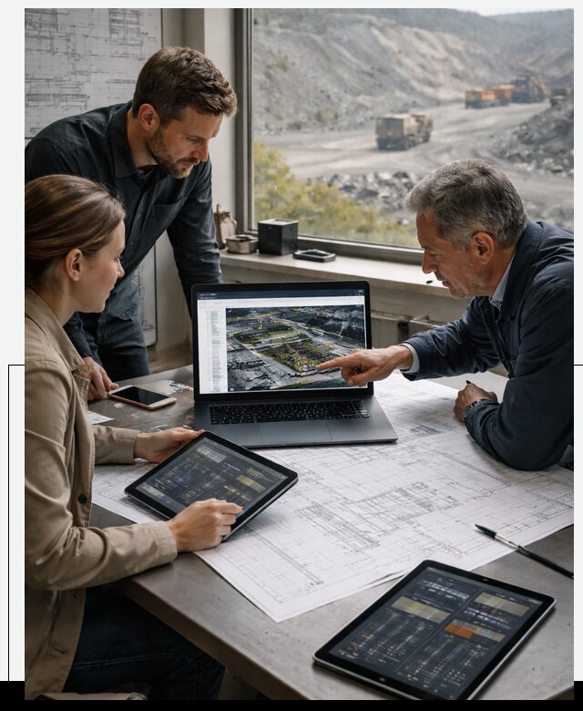 Разработка и внедрение систем для горнодобычи в Кореновске