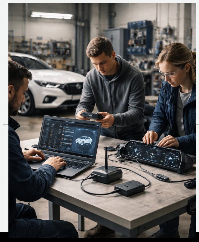 Разработка Connected Car и ПО для автопрома в Кореновске