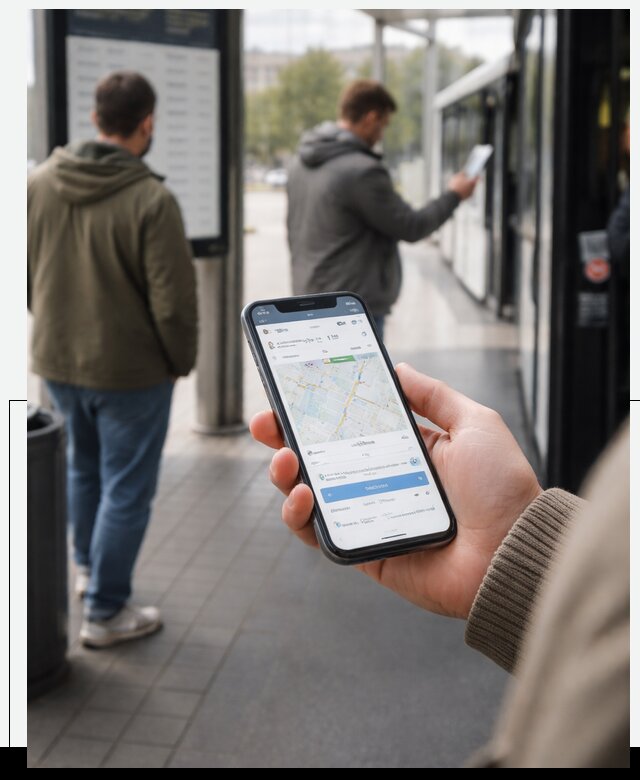 Мобильное приложение для пассажиров в Кореновске с оплатой и расписанием